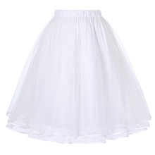 Belle Poque Women's Luxury Retro Dress Vintage Dress 3 Layers Tulle Netting Crinoline Underskirt Petticoat BP000229-2